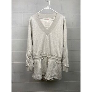 NWT‎ FP Movement Intercept Romper Relaxed Fit Athleisure Small Heather Grey